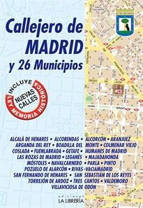 Books Frontpage Callejero de Madrid y 26 municipios