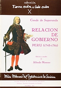 Books Frontpage Relación y documentos de gobierno del Virrey del Perú, José A. Manso de Velasco, Conde de Superunda (1745-1761)