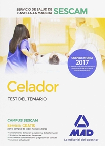Books Frontpage Celador, Servicio de Salud de Castilla-La Mancha (SESCAM). Test del temario