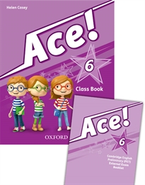 Books Frontpage Ace! 6. Class Book and Songs CD Pack Exam Edition