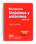 Portada del libro Diccionario Sinónimos y Antónimos Esencial. Lengua española