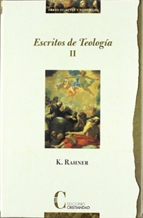 Books Frontpage ESCRITOS DE TEOLOGIA T.II IGLESIA-HOMBRE