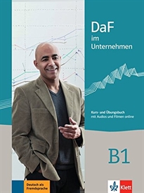 Books Frontpage DaF im unternehmen b1, libro del alumno y libro de ejercicios con audio online