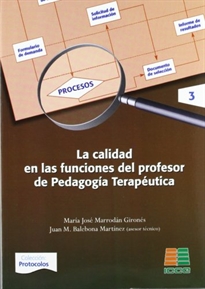 Books Frontpage La calidad en las funciones del profesor de pedagogía terapéutica