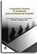 Front pageLinguistic studies in academic and professional english