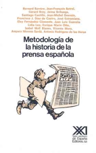 Books Frontpage Metodología de la historia de la prensa española