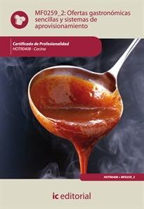 Books Frontpage Ofertas gastronómicas sencillas y sistemas de aprovisionamiento. HOTR0408 - Cocina