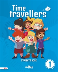 Books Frontpage Time Travellers 1 Red Student's Book English 1 Primaria (Mad)