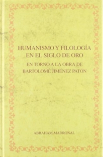 Books Frontpage Humanismo y filología en el Siglo de Oro