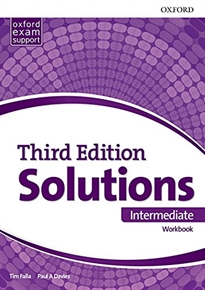 Books Frontpage Solutions 3rd Edition Intermediate. Workbook