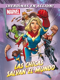 Books Frontpage Marvel. Las chicas salvan el mundo