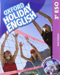 Books Frontpage Holiday English 3.º ESO. Student's Pack 3rd Edition