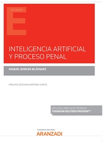 Books Frontpage Inteligencia artificial y proceso penal (Papel + e-book)