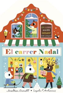 Books Frontpage El carrer Nadal. Llibre desplegable