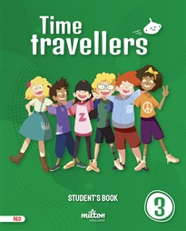 Books Frontpage Time Travellers 3 Red Student's Book English 3 Primaria (Mad)