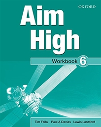 Books Frontpage Aim High 6. Workbook + Online Practice Pack