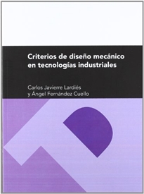 Books Frontpage Criterios de diseño mecánico en tecnologías industriales