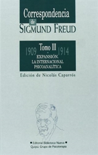 Books Frontpage Correspondencia de Sigmund Freud (III)