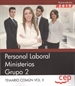 Front pagePersonal Laboral Ministerios. Grupo 2. Temario Común Vol.II