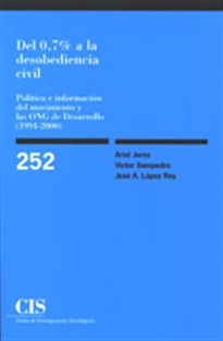 Books Frontpage Del 0,7% a la desobediencia civil