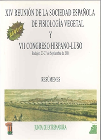 Books Frontpage XIV Reunión de la Sociedad Española de Fisiología Vegetal y VII Congreso Hispano-Luso de Fisiología Vegetal