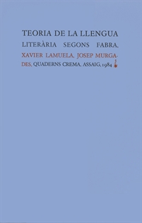 Books Frontpage Teoria de la llengua literària segons Fabra