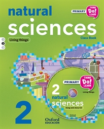 Books Frontpage Think Do Learn Natural Sciences 2nd Primary. Class book + CD + Stories Module 2