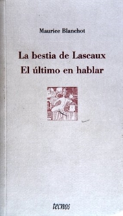 Books Frontpage La bestia de Lascaux. El último en hablar