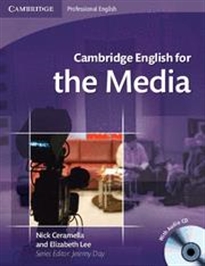 Books Frontpage Cambridge English for the Media Student's Book with Audio CD