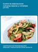 Front pageControl de elaboraciones culinarias básicas y complejas (UF1359)