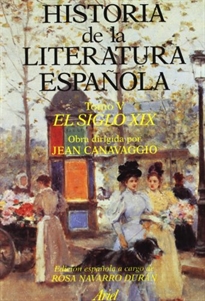 Books Frontpage Historia literatura española. El siglo XIX