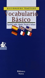 Books Frontpage Vocabulario Básico (Español, inglés, alemán, francés e italiano)