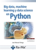 Portada del libro Big data, machine learning y data science en python