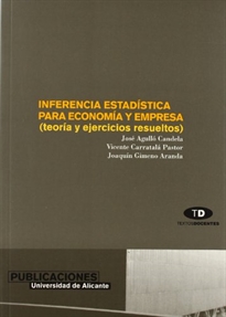 Books Frontpage Inferencia estadística para economía y empresa