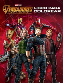 Books Frontpage Vengadores. Infinity War. Libro para colorear