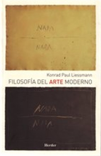 Books Frontpage Filosofía del arte moderno