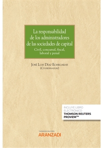 Books Frontpage La responsabilidad de los administradores de las sociedades de capital (Papel + e-book)