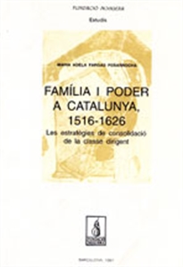 Books Frontpage Família i poder a Catalunya (1516-1626)