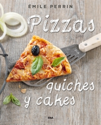 Books Frontpage Pizzas, quiches y cakes