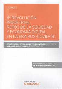Books Frontpage 4ª Revolución industrial: Retos de la sociedad y economía digital en la era pos-covid-19 (Papel + e-book)