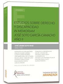 Books Frontpage Estudios sobre derecho y discapacidad in memoriam José Soto García-Camacho Año II