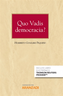 Books Frontpage Quo Vadis democracia? (Papel + e-book)