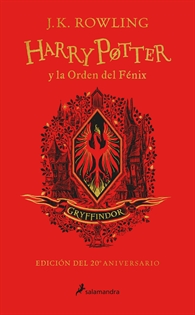 Books Frontpage Harry Potter y la Orden del Fénix - Gryffindor (Harry Potter [edición del 20º aniversario] 5)