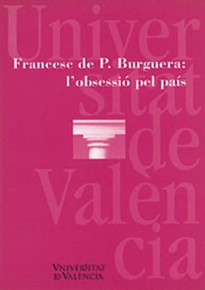 Books Frontpage Francesc de P. Burguera: l&#x02019;obsessió pel país