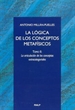 Front pageLa lógica de los conceptos metafísicos. II. La articulación de los conceptos extracategoriales