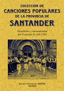 Books Frontpage Santander. Colección de cantos populares de la provincia