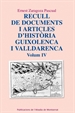 Front pageRecull de documents i articles d'història guixolenca i valldarenca, Vol. 4