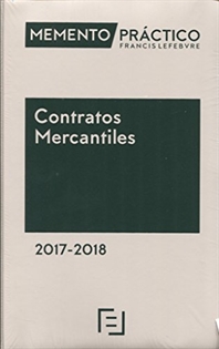 Books Frontpage Memento Contratos Mercantiles 2017-2018