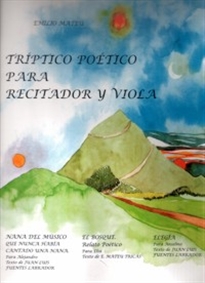 Books Frontpage Tríptico poético para recitador y viola