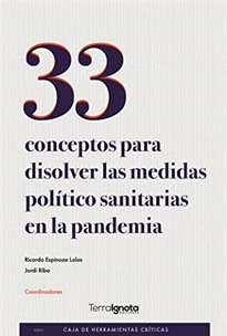 Books Frontpage 33 conceptos para disolver las medidas político-sanitarias